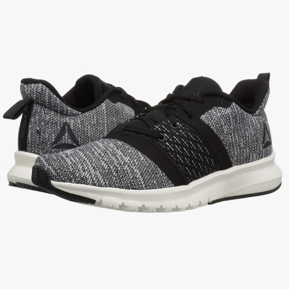 Reebok Shoes - Reebok Print Lite Rush Black, Chalk, White Running Shoe